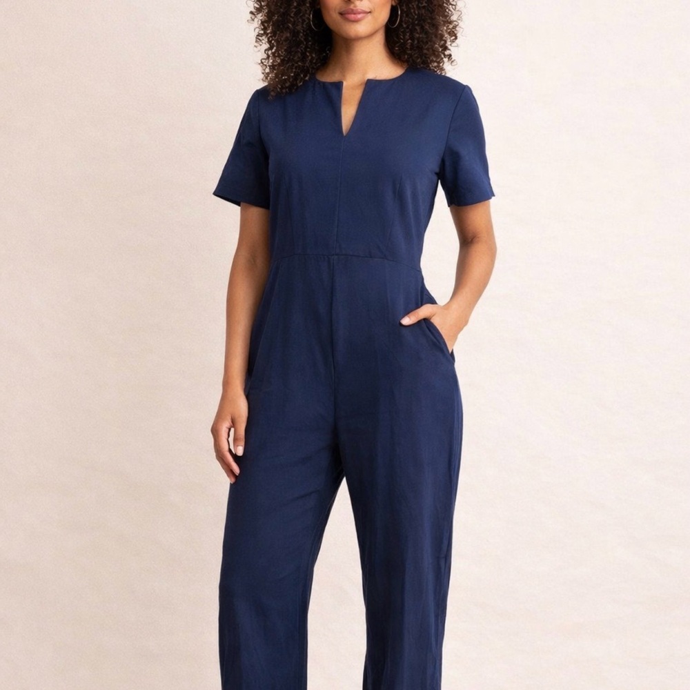 Kate Spade Midnight Blue Romper